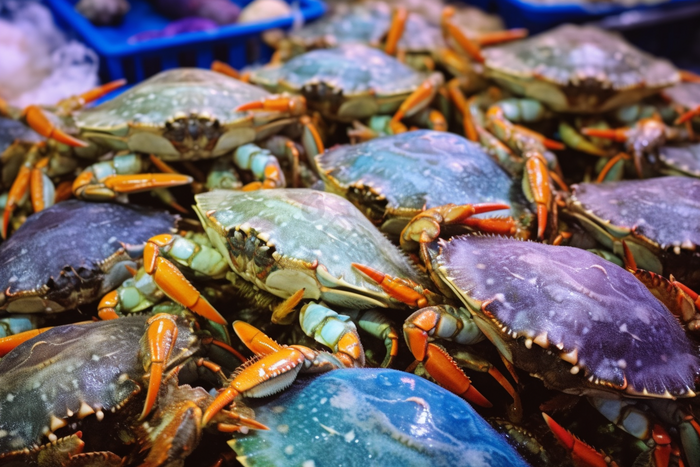 螃蟹腳數(shù)字藝術 海鮮主題的創(chuàng)意融合